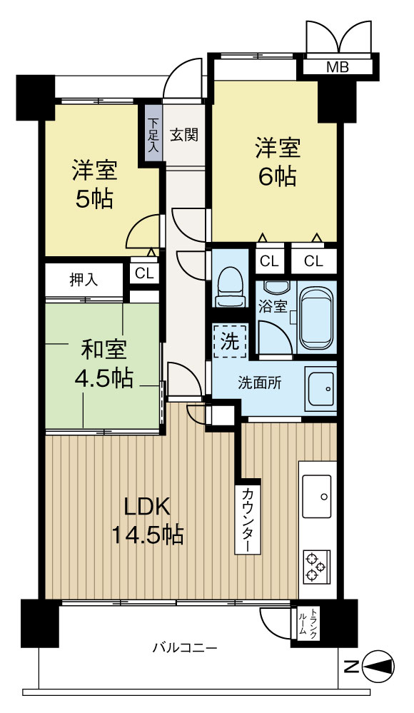 モンセーヌ住吉川公園壱番館