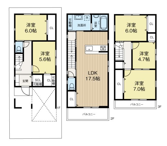 JR甲子園口新築戸建て