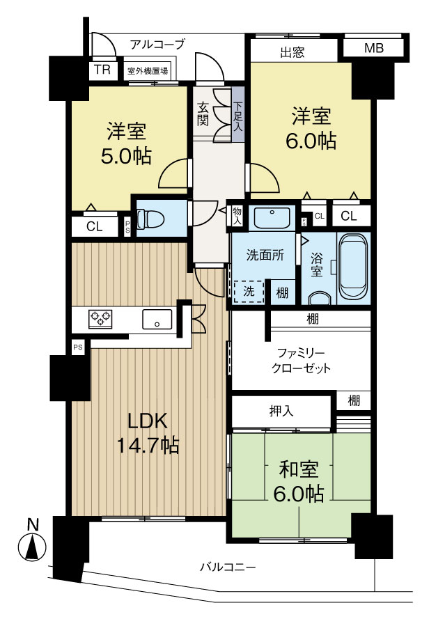 モンセーヌ住吉川公園壱番館