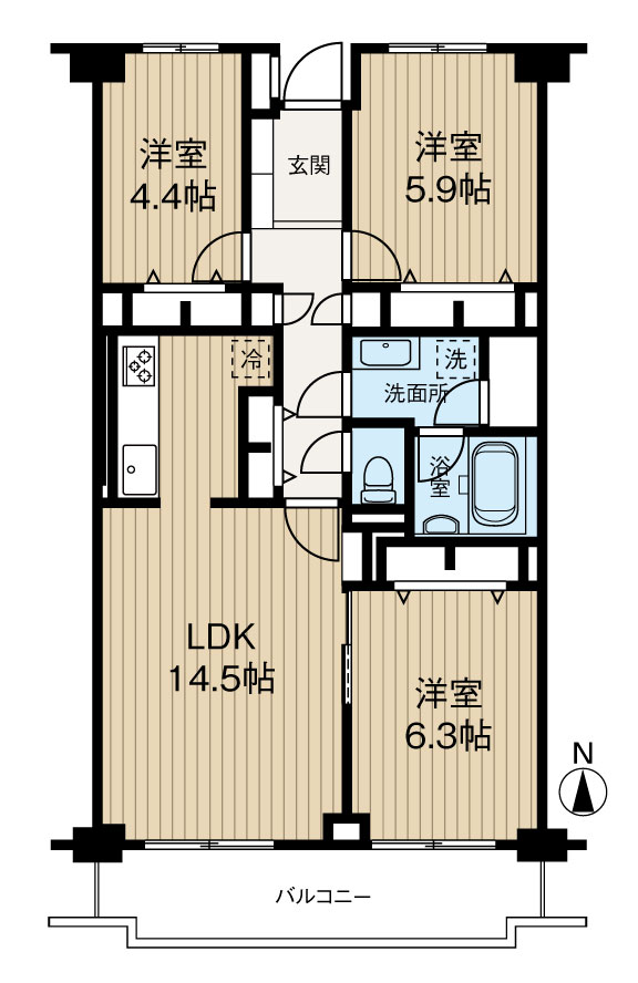 ファミール東灘