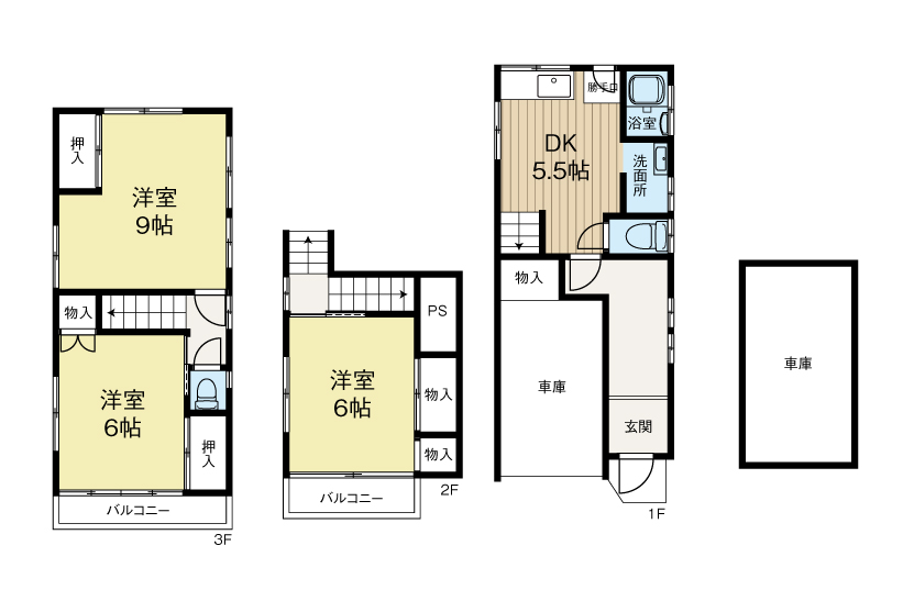 神戸市灘区借地権戸建て