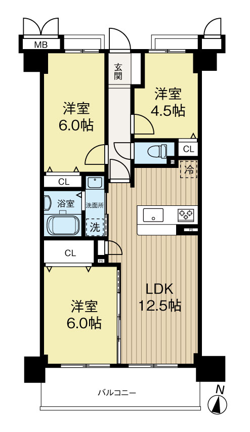 グランフェルティ神戸山手通り