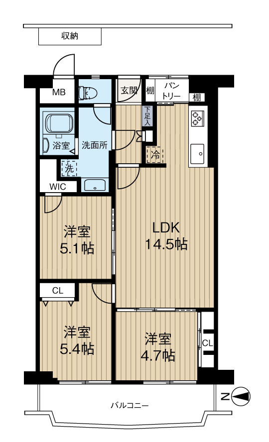 メガロコープ西宮Ⅱ　Ⅰ号棟