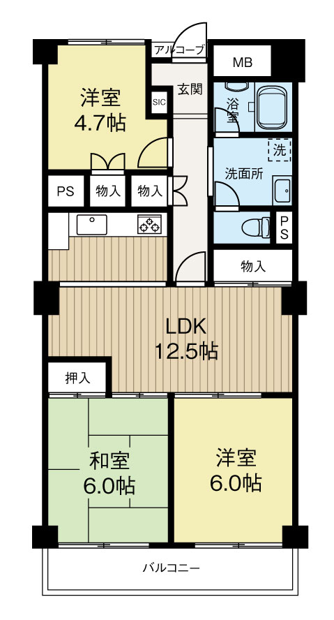 熊内スカイハイツ