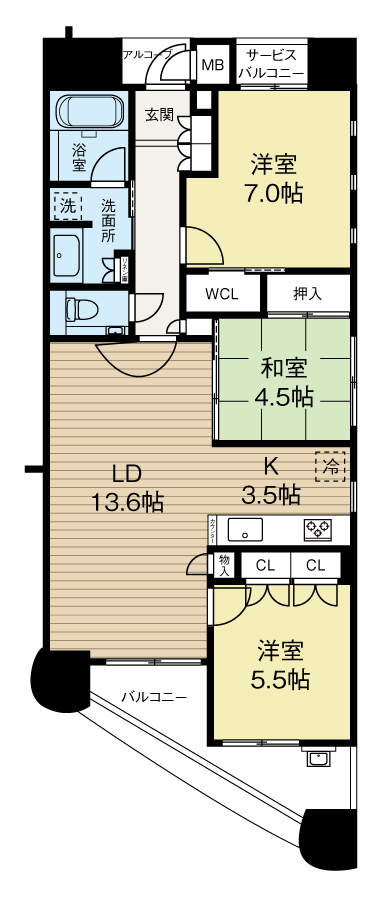 グラン・ブルー神戸本山