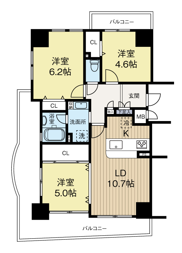 ワコーレ大倉山フラッツ
