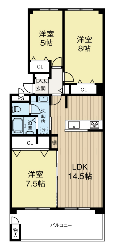 神戸ポートビレジ3号棟