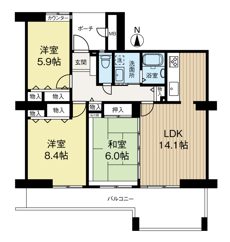 武庫川第2三番街