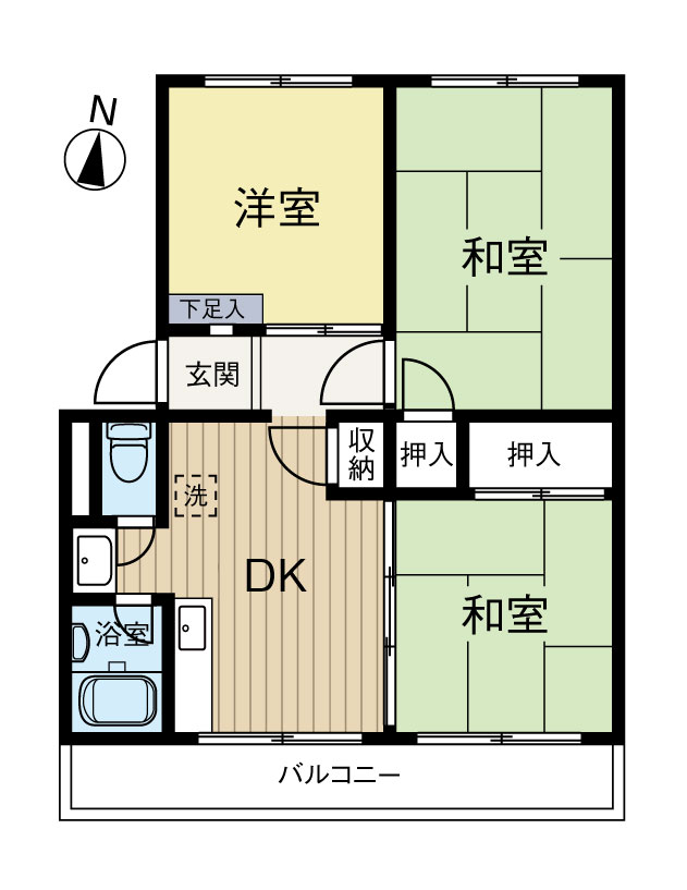 仁川リバーサイドハイツ B棟
