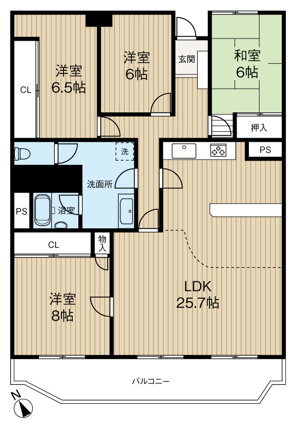 夙川台サンハイツD棟