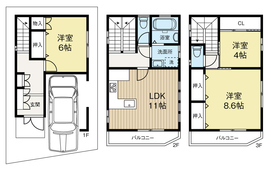神戸市東灘区御影山手中古戸建