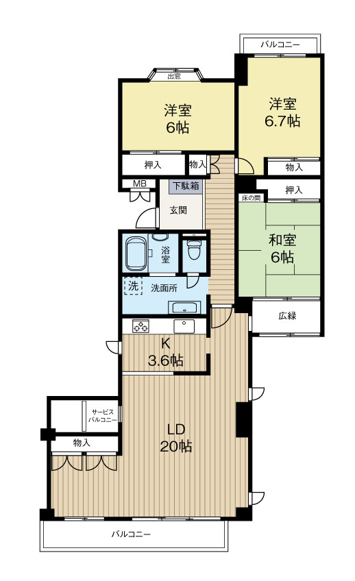 芦屋緑1住宅