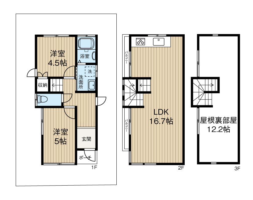 灘区五毛通中古戸建