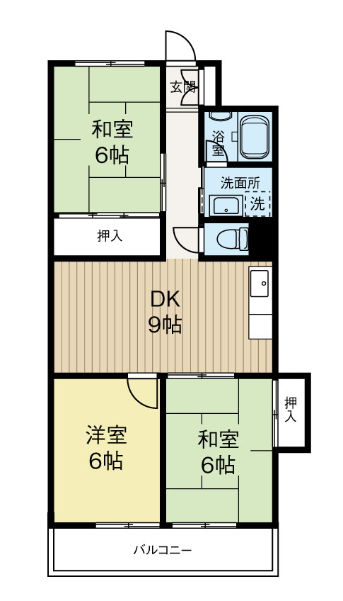 パインハイツ住吉