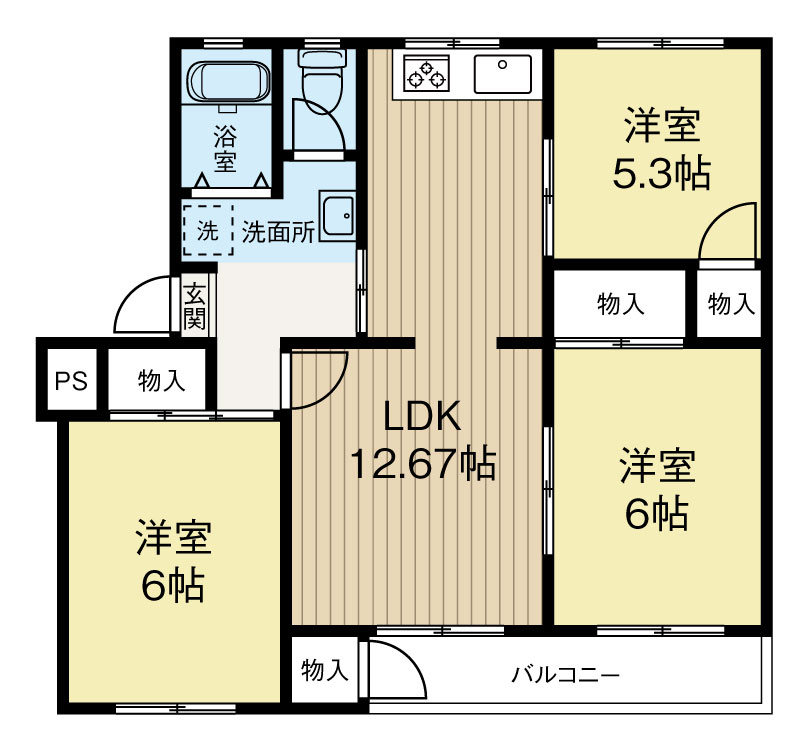 渦ケ森コーポ壱五号館