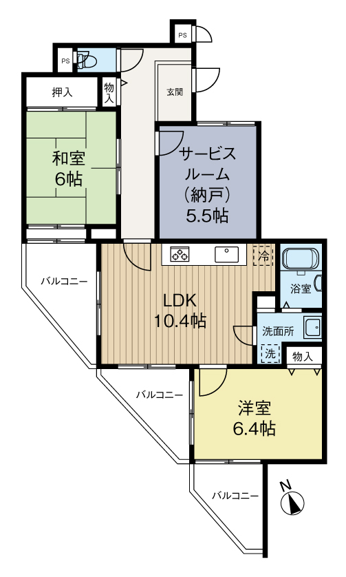 セントラルハイツ岡本